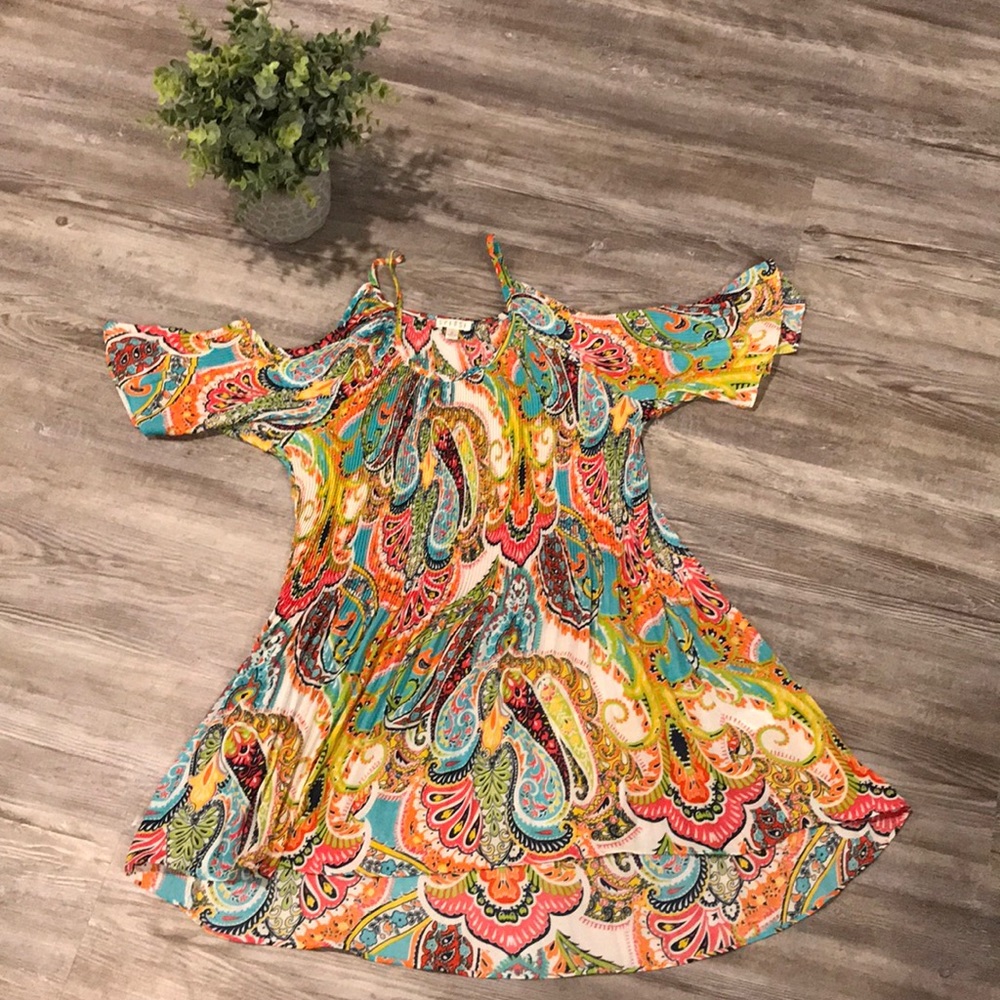 High Low Blouse Open Shoulder LNC